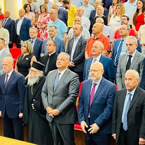  Abiad Represents Mikati at the Arab Medical Union Conference in Tripoli
