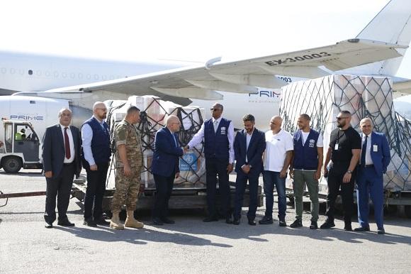Abiad Receives Medical Aid from the WHO