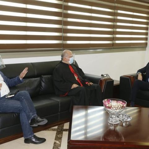 Minister Hasan and Habshi Consider Equipping the Charity Hospital in Deir el Ahmar to Receive COVID-19 Patients