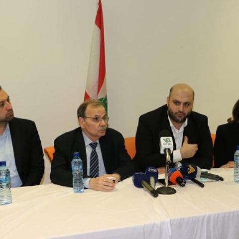 Nassereddine Inspects the Turkish Hospital in Sidon