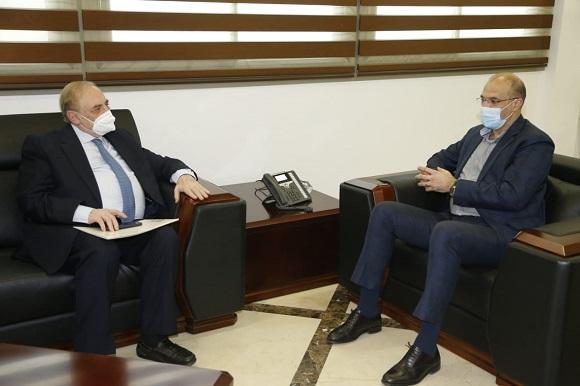 Minister Hasan Follows up on the Establishment of Deir el Qamar Governmental Hospital