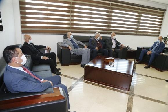 Hasan and a Delegation of Baalbek Municipality Discussed Ways to Curb the Spread of COVID-19