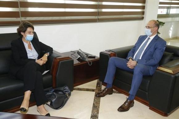 Hasan and the French Ambassador Consider Strengthening the Bilateral Cooperation 