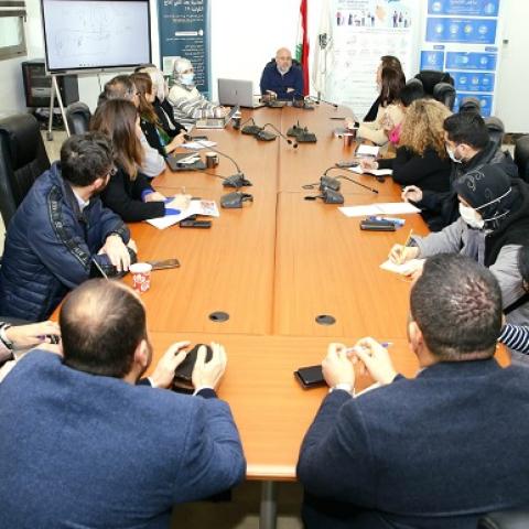 Minister Abiad Chairs a Meeting to Coordinate the Health Sector Response to Disasters and Earthquakes