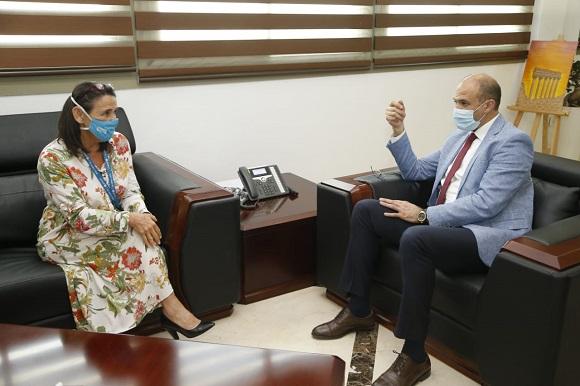 Hasan and a Delegation from the UNICEF Examined the Preparations for the Mass Vaccination Campaign