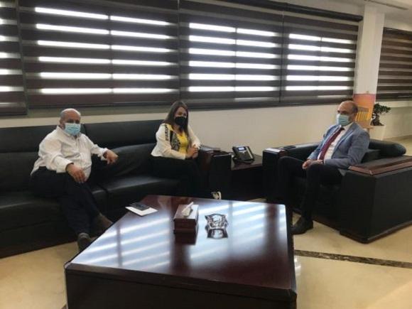 Hasan and the President of Byblos District Discussed the Role of Municipalities in Response to Vaccination Campaign
