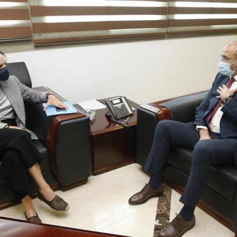 Shankiti and Minister Hasan Discussed the Strategy to Vaccinate the United Nations Staff