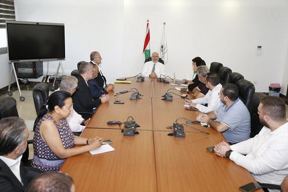 Abiad Chairs a Meeting of Iklim Al-Kharoub to Raise the Region's Readiness in Case the Aggression Expands