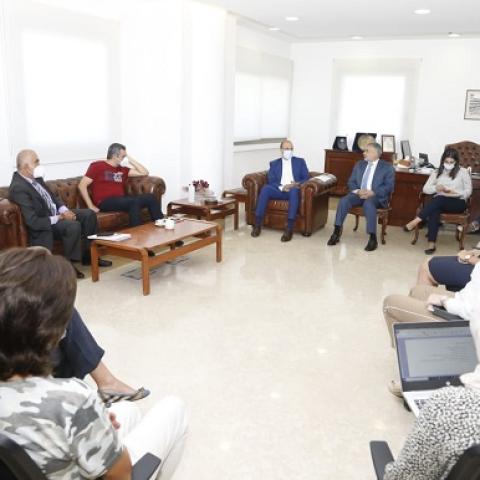 Minister Hasan Met with Health Officials and Calls for an Emergency Health Plan