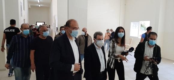 Minister Hasan Visits Rashaya Hospital