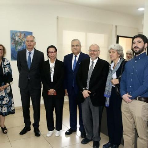 Abiad Visits Hazmieh PHC with French and EU ambassadors