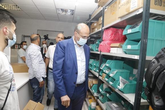 Minister Hasan Raided  Warehouses of Kidney Dialysis Supplies