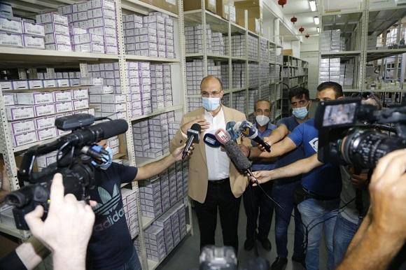 Minister Hasan Raided a Warehouse of Medical Supplies in Sed El Bouchrieh