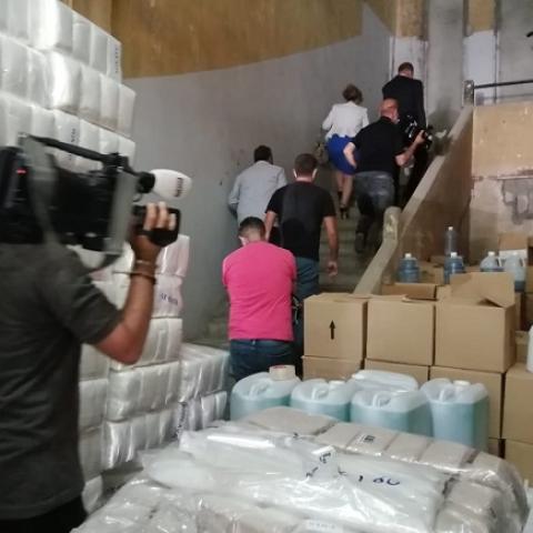 Another Warehouse of Medical and Laboratory Supplies Raided in Beirut