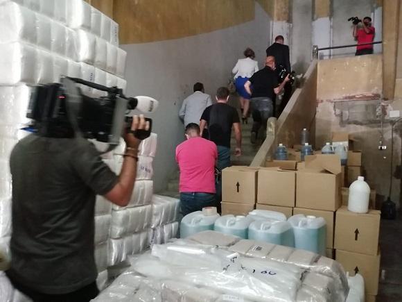 Another Warehouse of Medical and Laboratory Supplies Raided in Beirut