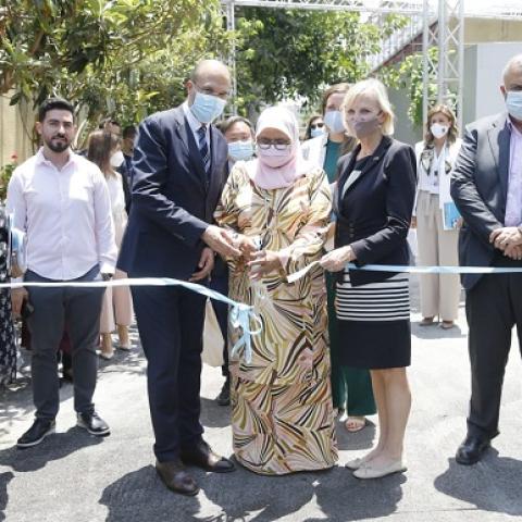 The National AIDS and Tuberculosis Control Programme Center Reopens after Reconstruction