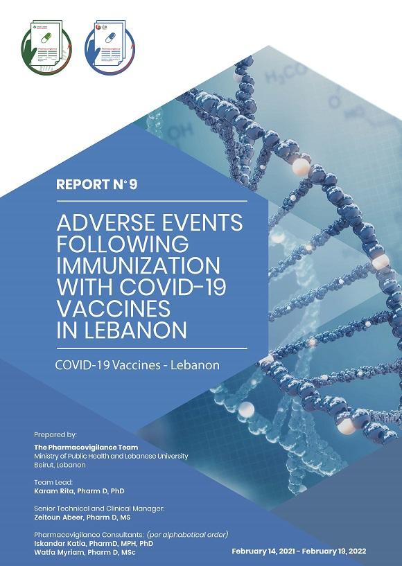 Adverse Events Following Immunization Monitoring-Covid-19 Vaccines-Lebanon