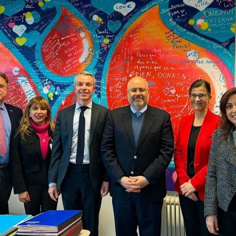 Abiad Discusses New Project with AFD