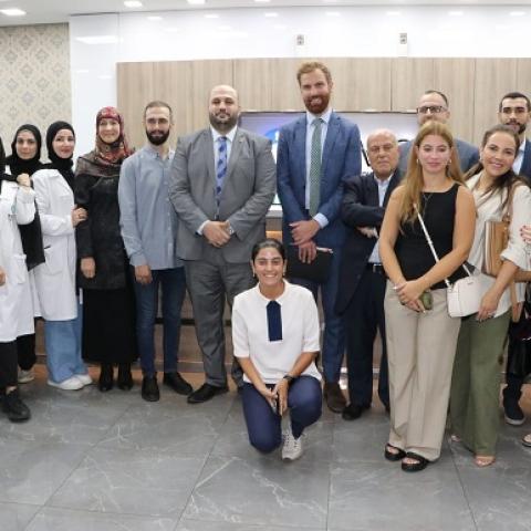 Nassereddine and a World Bank Delegation Visit the Al-Naqaa Primary Care Medical Center