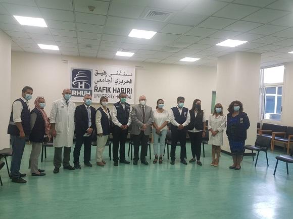 غيبريسوس التقى وزير الصحة العامة وزار مستشفى الحريري
