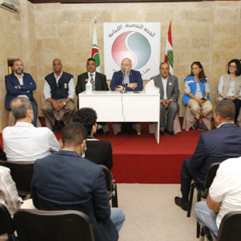 Abiad Visits the Lebanese People's Aid Center in Akkar as He Follows Up the Cholera Vaccination Campaign