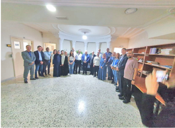 Abiad Visits Microbiology, Health and Environment Laboratory (LMSE), Tripoli