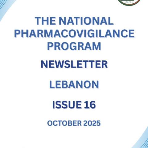 National Pharmacovigilance Program Newsletter - Issue 16 -October 2025