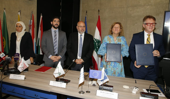 Abiad Participates in the Signing Ceremony of a Protocol in Support of the PHCs