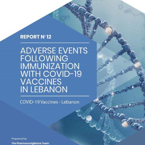 Adverse Events Following Immunization Monitoring-Covid-19 Vaccines-Lebanon