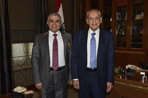 The MoPH Acting Director General Receives the Officer Medal of the National Order of Cedar