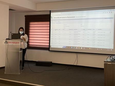 Training Session on Meditrack Held at the MoPH for the Pharmacist Insepectors 