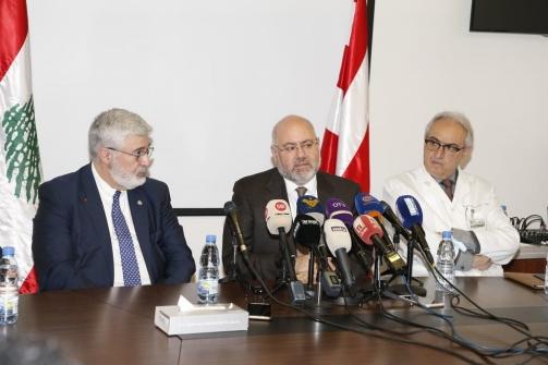 Press Conference on the First and Successful Surgery to Separate a Conjoined Twins at The AUB