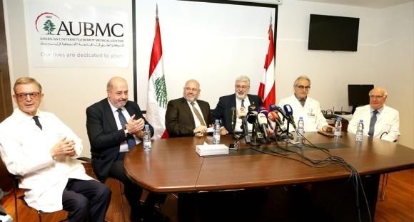 Press Conference on the First and Successful Surgery to Separate a Conjoined Twins at The AUB