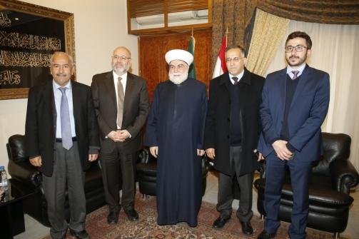 Minister Abiad Briefed Mufti Imam on Health Projects For Tripoli Hospitals