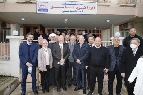 Minister Abiad Visits Al Makarem PHC and Orange Nassau Hospital
