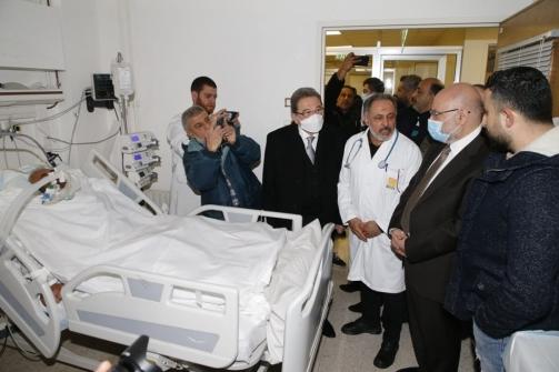 Inauguration Ceremony of Solar Energy Project at Tripoli Hospital under the Patronage of Minister Abiad