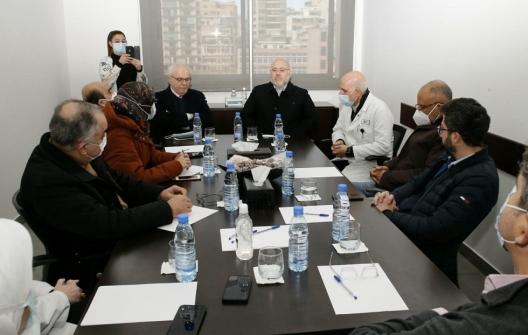 Minister Abiad Visits Al Makassed Hospital