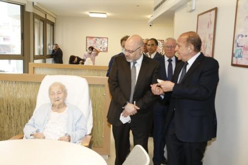 Minister Abiad Visits Oasis de Vie Healthcare Center