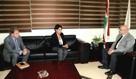 Abiad and Grillo Discussed Projects Funded by the Government of France for the Support of Gov. Hospitals