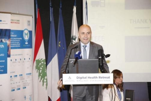 The Minister of Health Dr. Firas Abiad Launches the Digital Health Retreat Forum