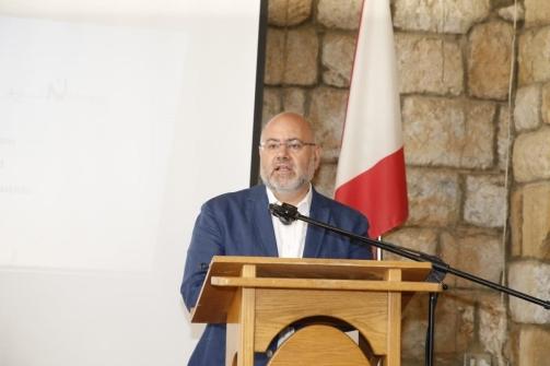 The Minister of Health at the Inauguration of "Norge" Baskinta Medical Center