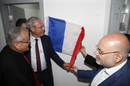 The Minister of Health at the Inauguration of "Norge" Baskinta Medical Center