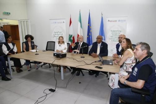 Minister Abiad Received Cancer Drugs from the Italian Ambassador