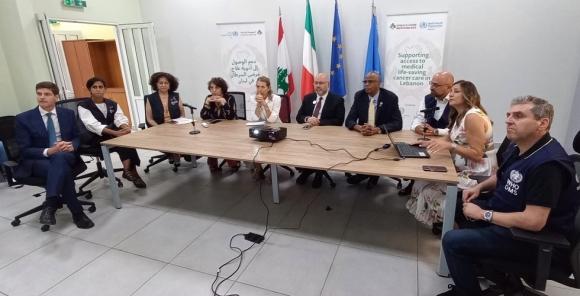 Minister Abiad Received Cancer Drugs from the Italian Ambassador