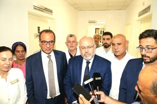 Minister Abiad Toured Nabih Berri Governmental University Hospital in Nabatiyeh