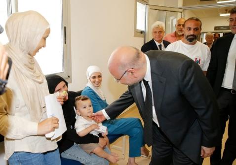 Minister Abiad Inaugurated the New Building of Karantina Hospital 
