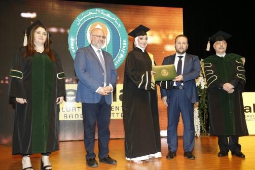 Minister Abiad Represents Mikati at the Graduation of Jinan University Students