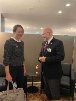 Abiad’s Meetings in New York to Enhance Cooperation with Partners in Health System Support Programs