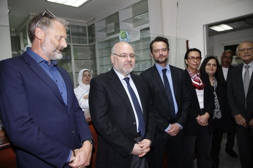Al Abiad Visits Al Zarif Medical Center with the Danish Ambassador