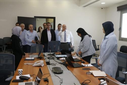 Ministers Abiad and Hajjar Discuss Ways of Coordination to Follow up with Recent Events